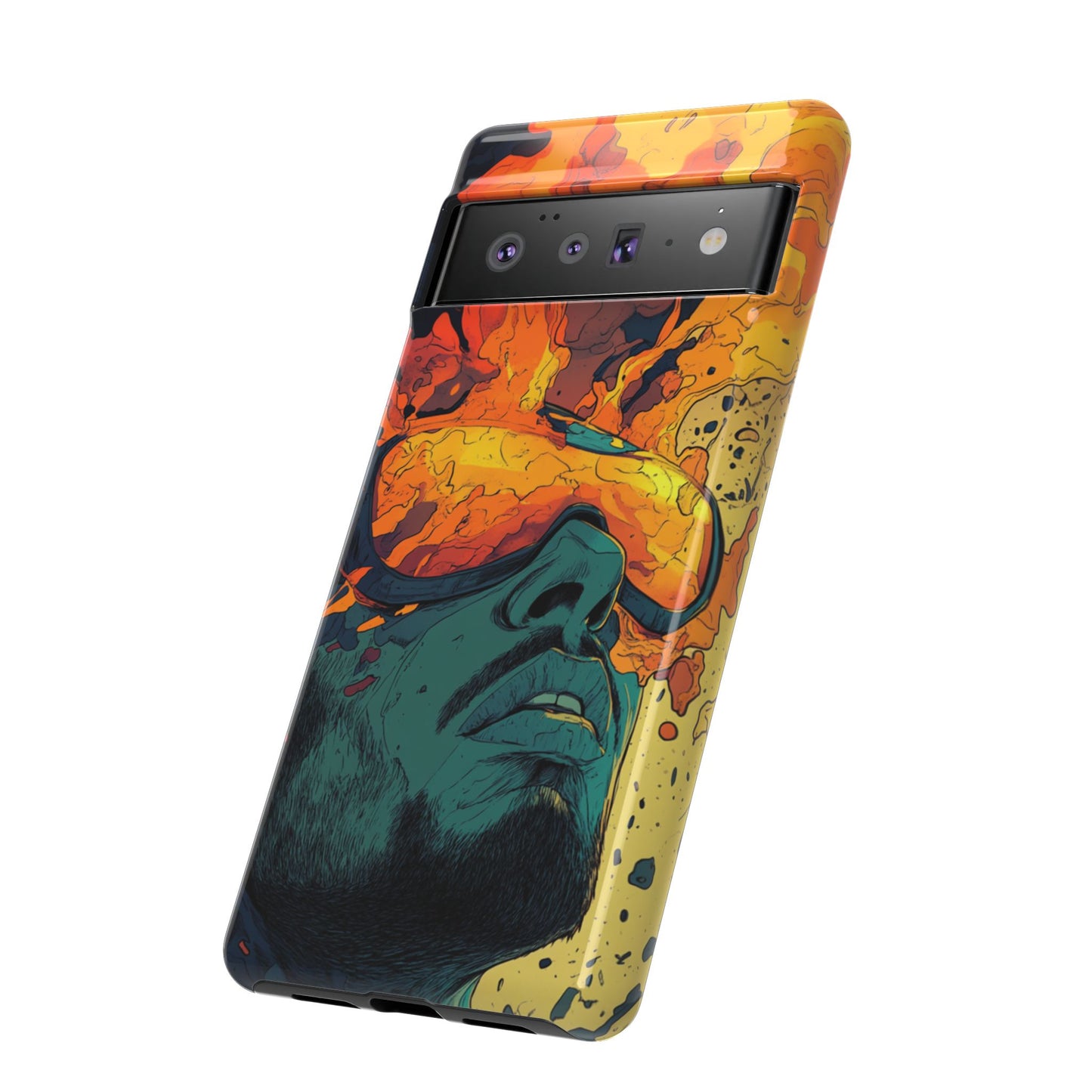 Flame Vision Phone Case - iPhone, Google Pixel, Samsung Galaxy