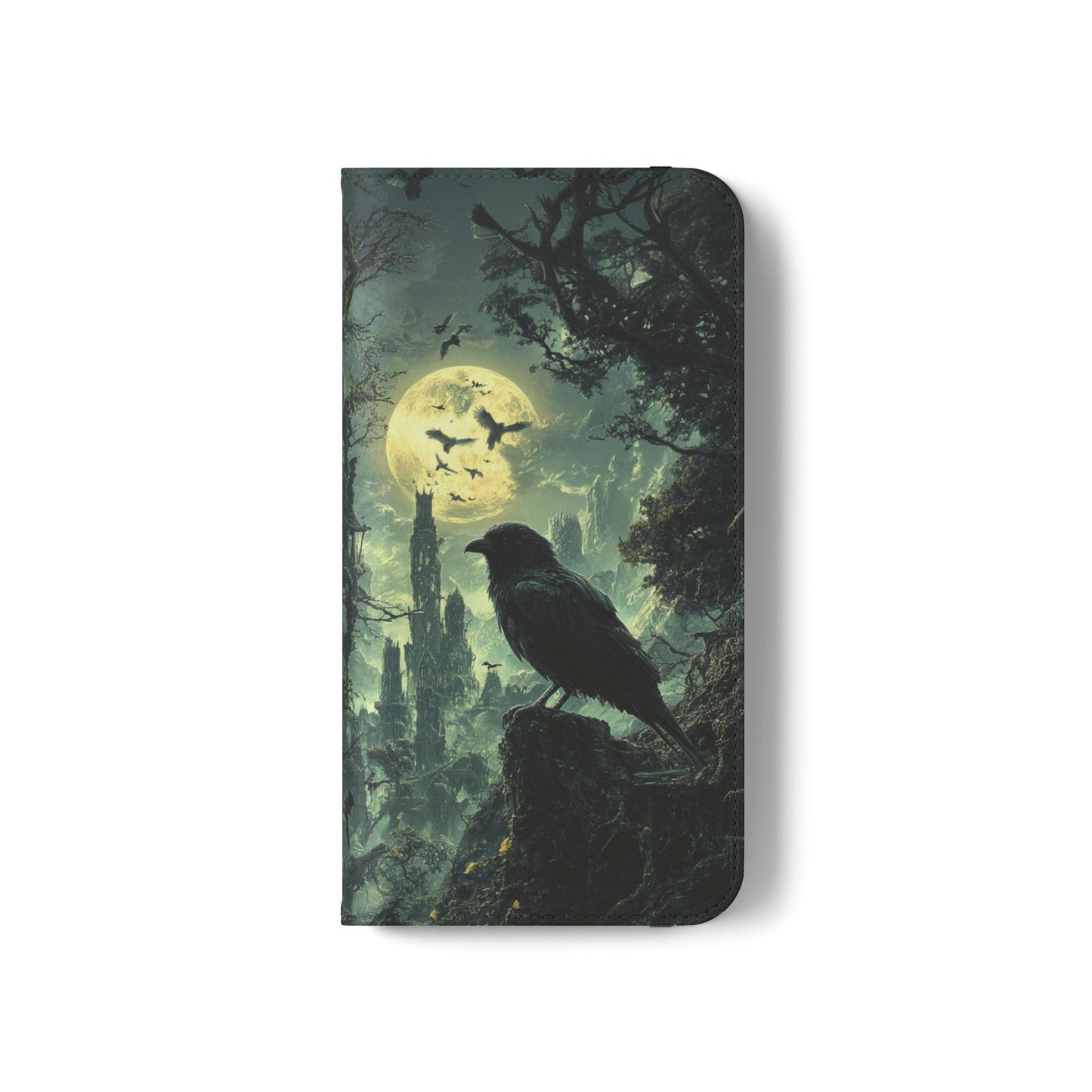 Raven Moon - Wallet Flip Case