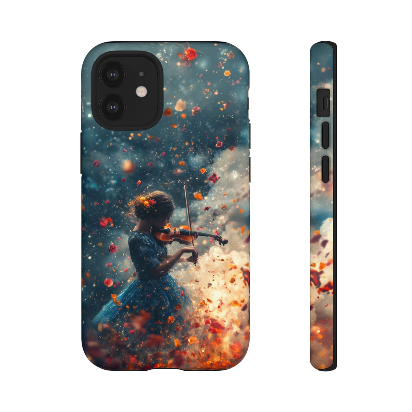 Petal Breeze Violinist Phone Case - iPhone, Google Pixel, Samsung Galaxy