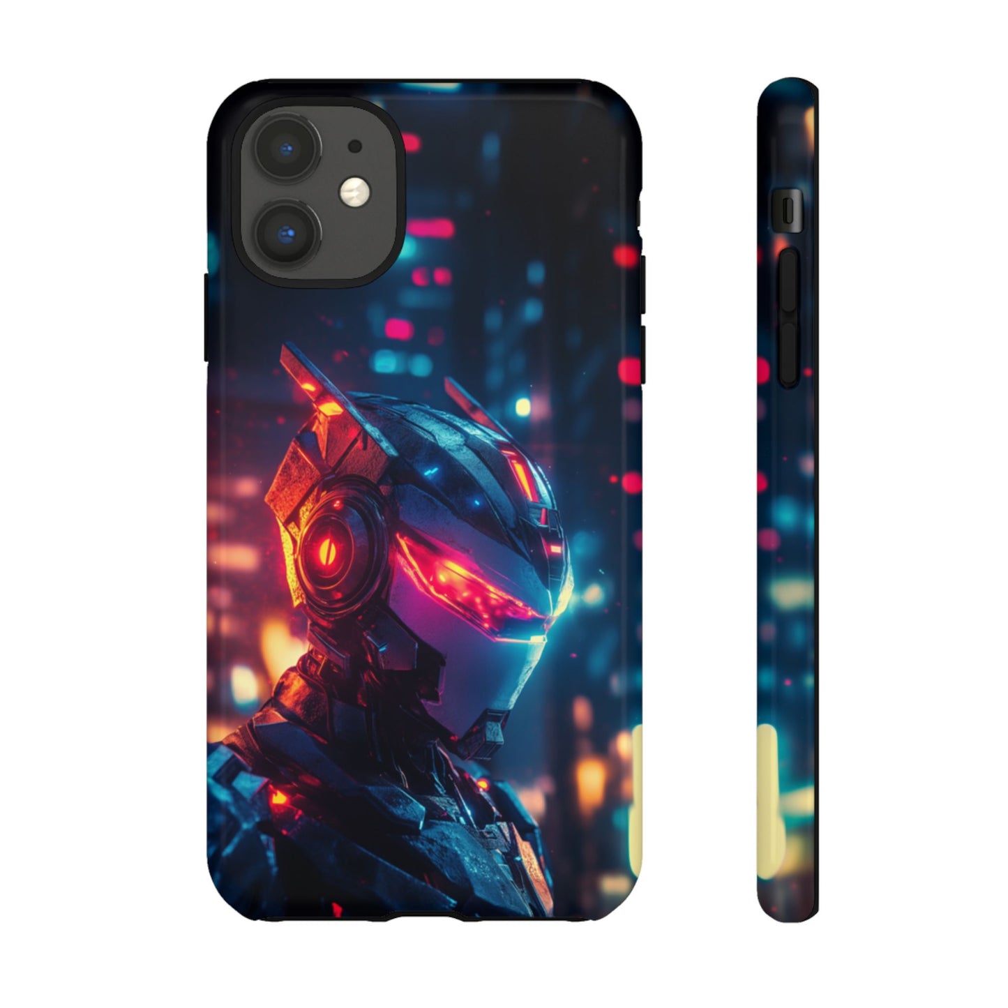 Neon Cyborg - Tough iPhone Case