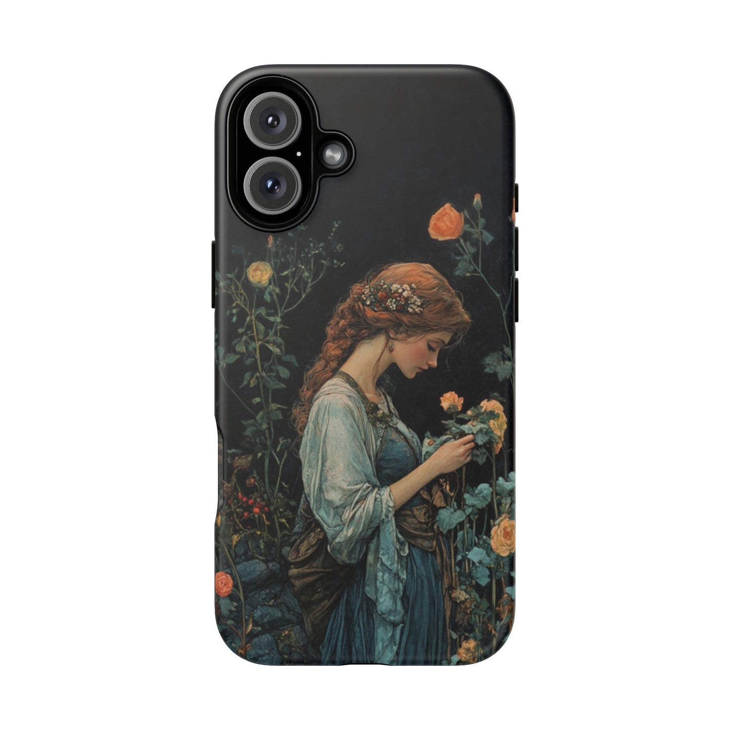 Virgo's Garden Grace: The Serene Maiden - iPhone, Google Pixel, Samsung Galaxy