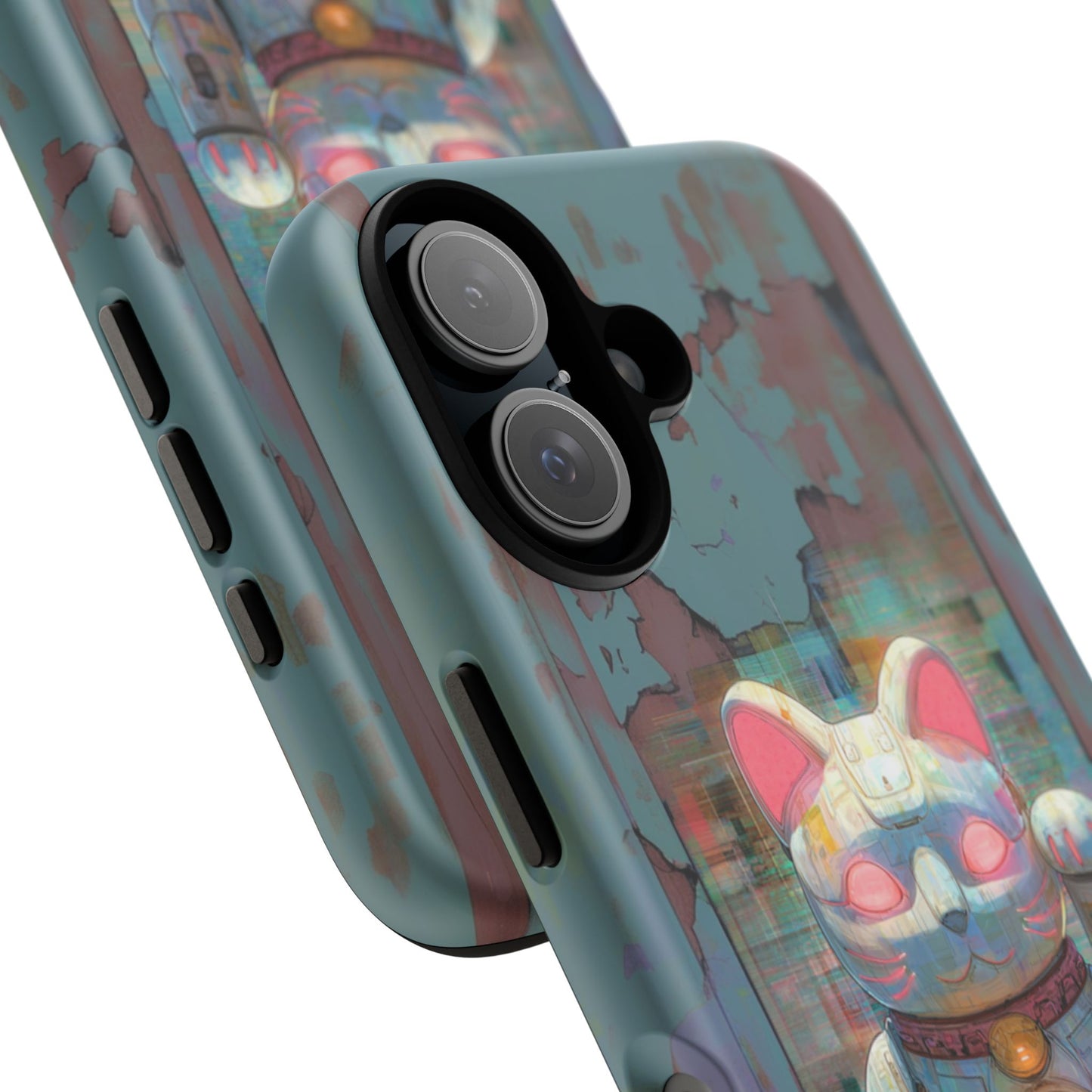 Cyber Lucky Cat - Tough iPhone Case