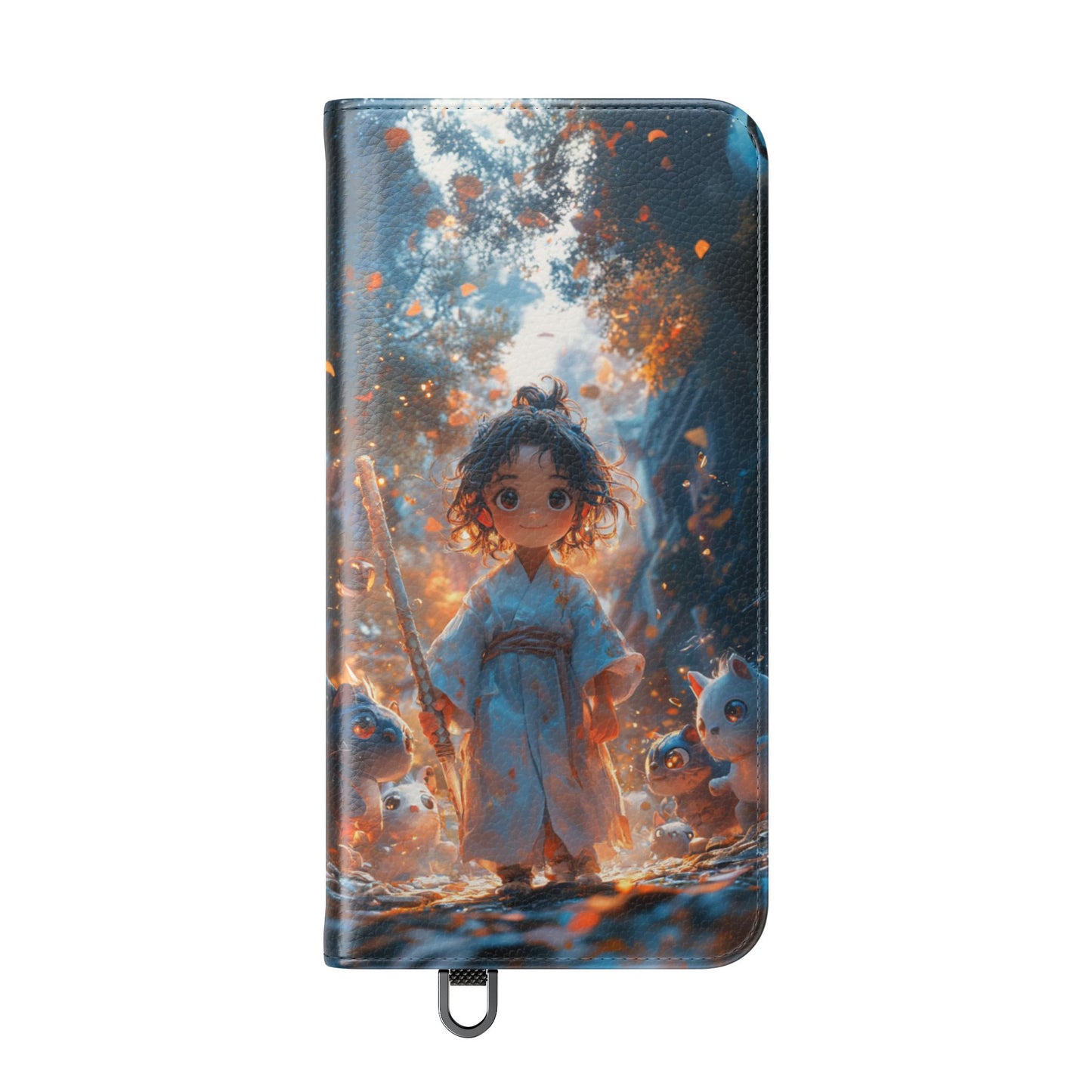 Forest Spirit Child - Wallet Flip Case
