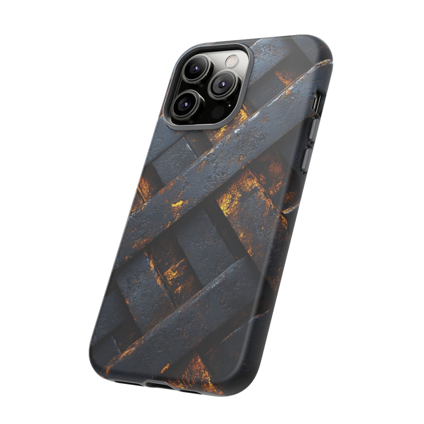 Geometric Interlocking Pattern Phone Case - iPhone, Google Pixel, Samsung Galaxy