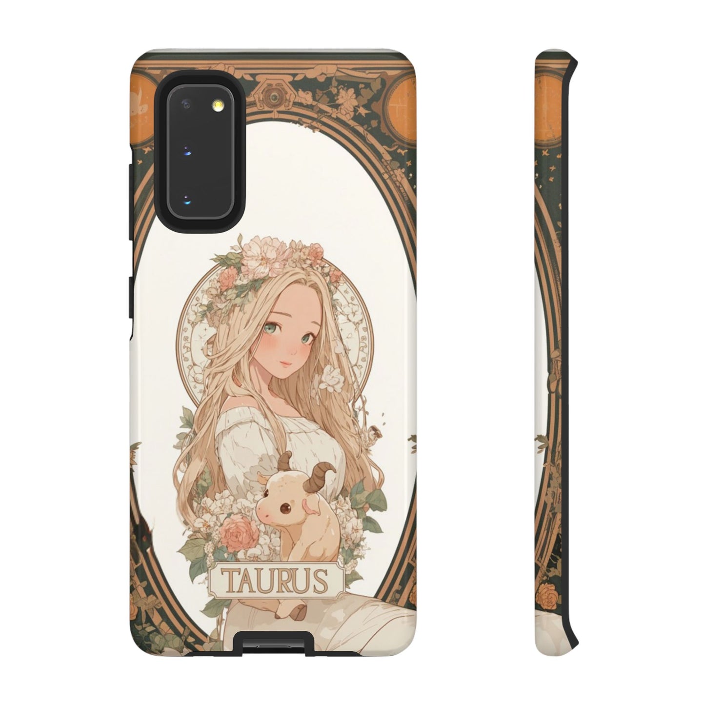 Taurus Floral Maiden - Tough Samsung Galaxy Case