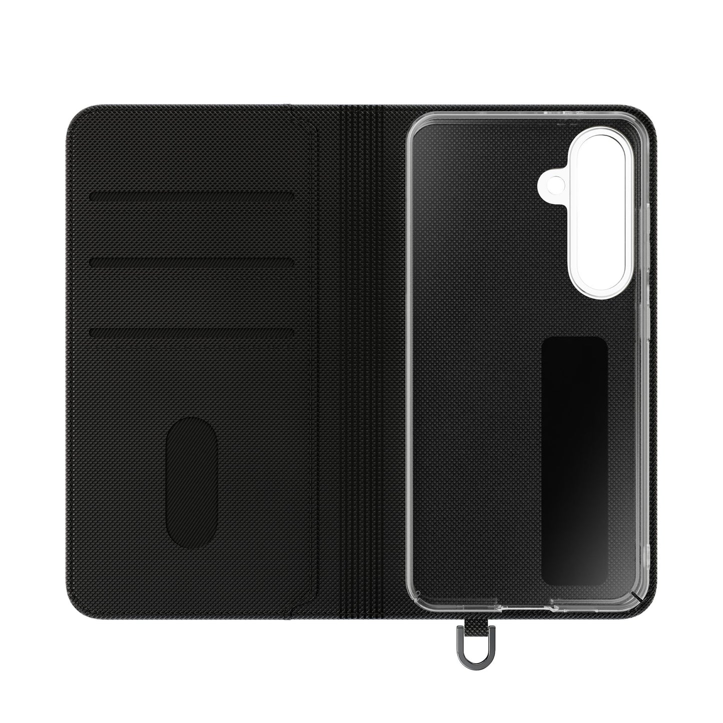 Blue Tech Matrix - Wallet Flip Case