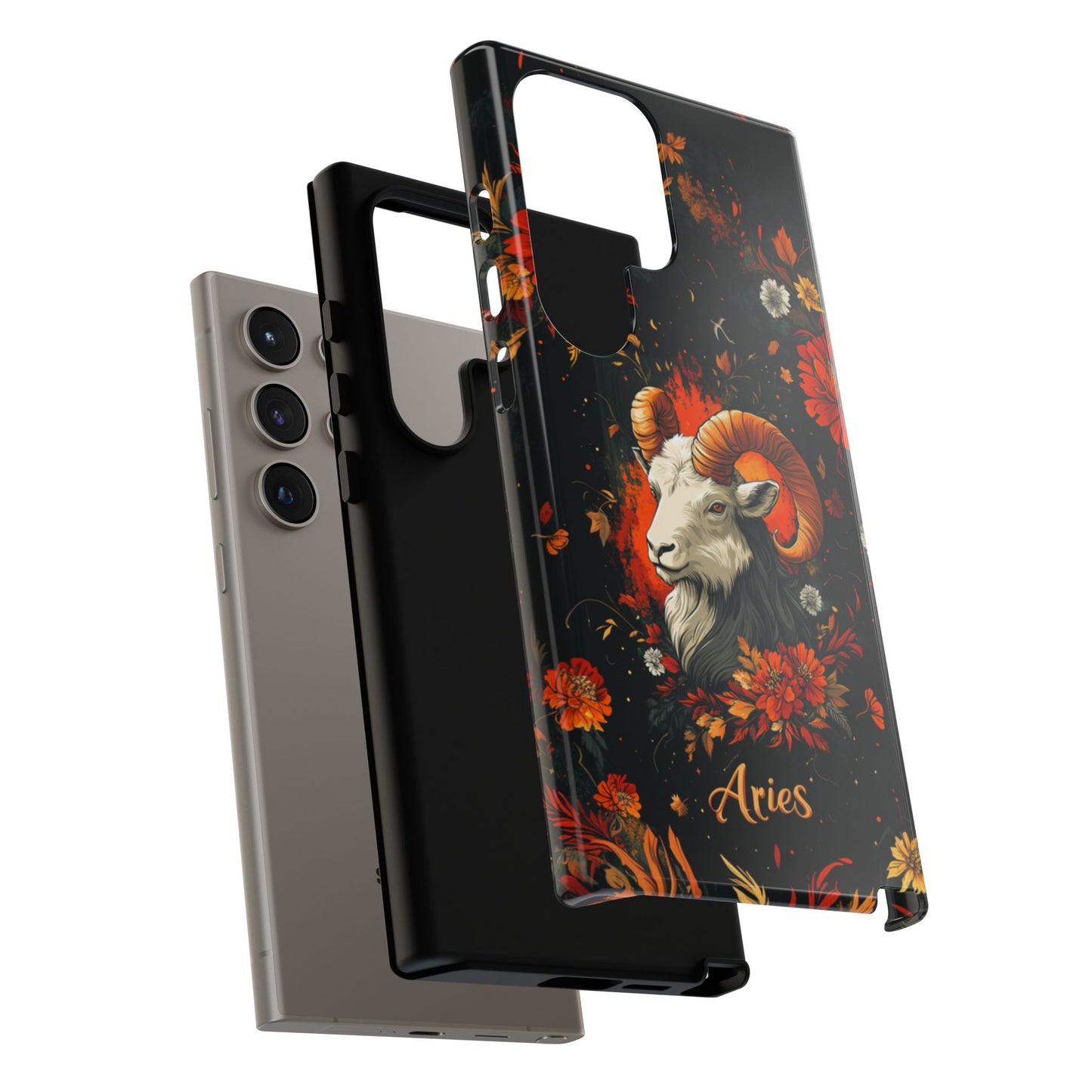 Aries Inferno Bloom Phone Case – iPhone, Google Pixel, Samsung Galaxy