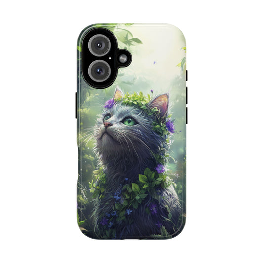 Forest Spirit Cat - Tough iPhone Case