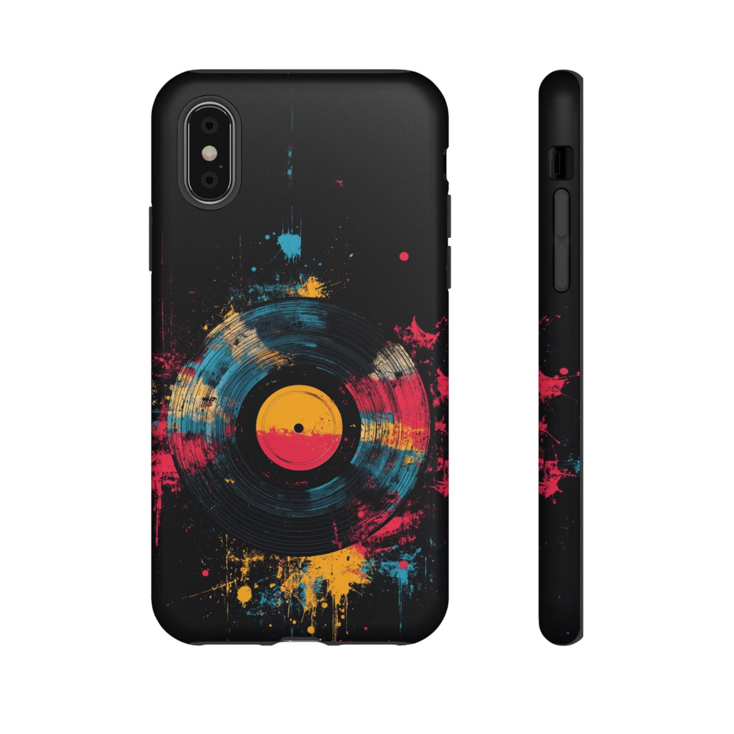 Vibrant Vinyl Record Phone Case - iPhone, Google Pixel, Samsung Galaxy