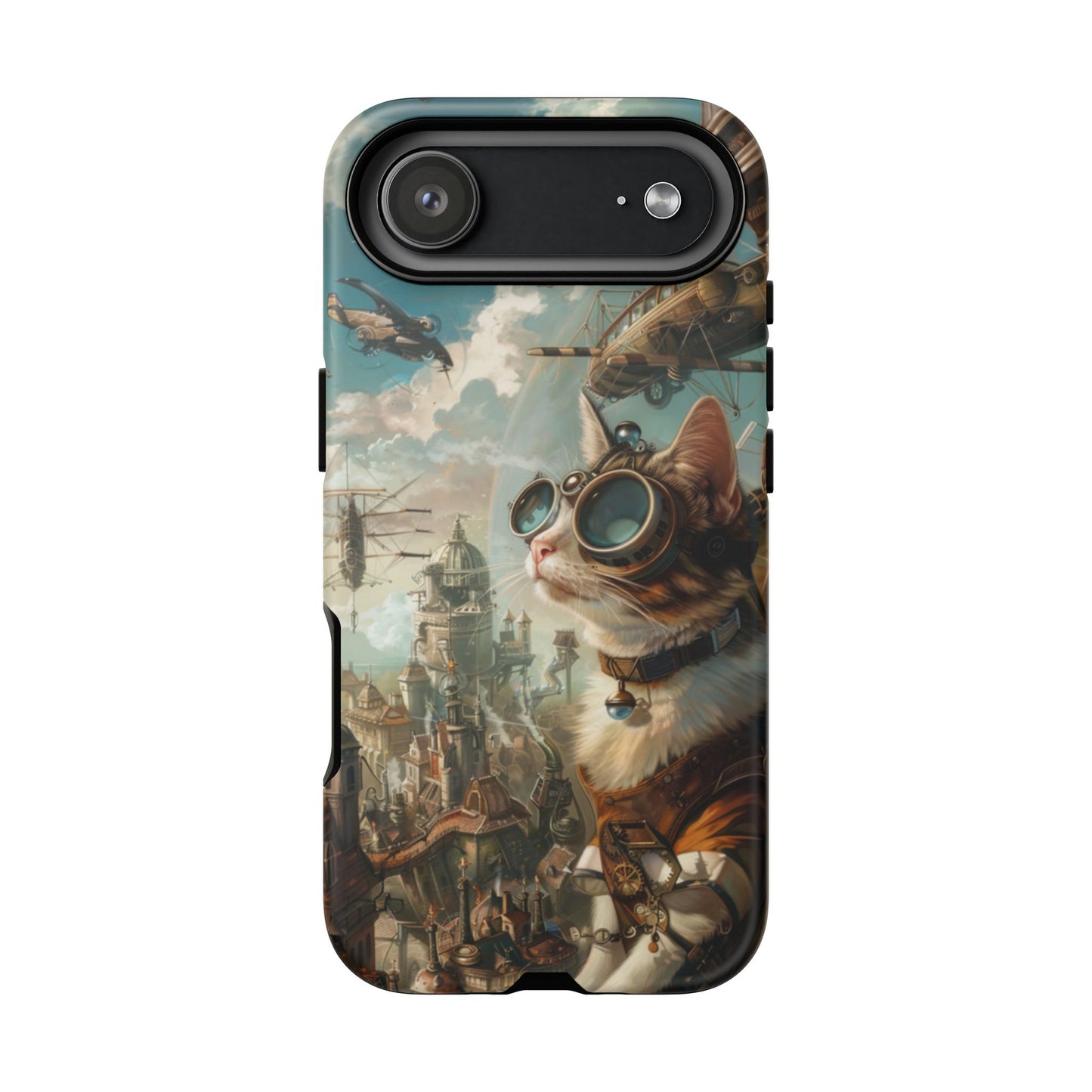 Steampunk Aviator Cat - Tough iPhone Case