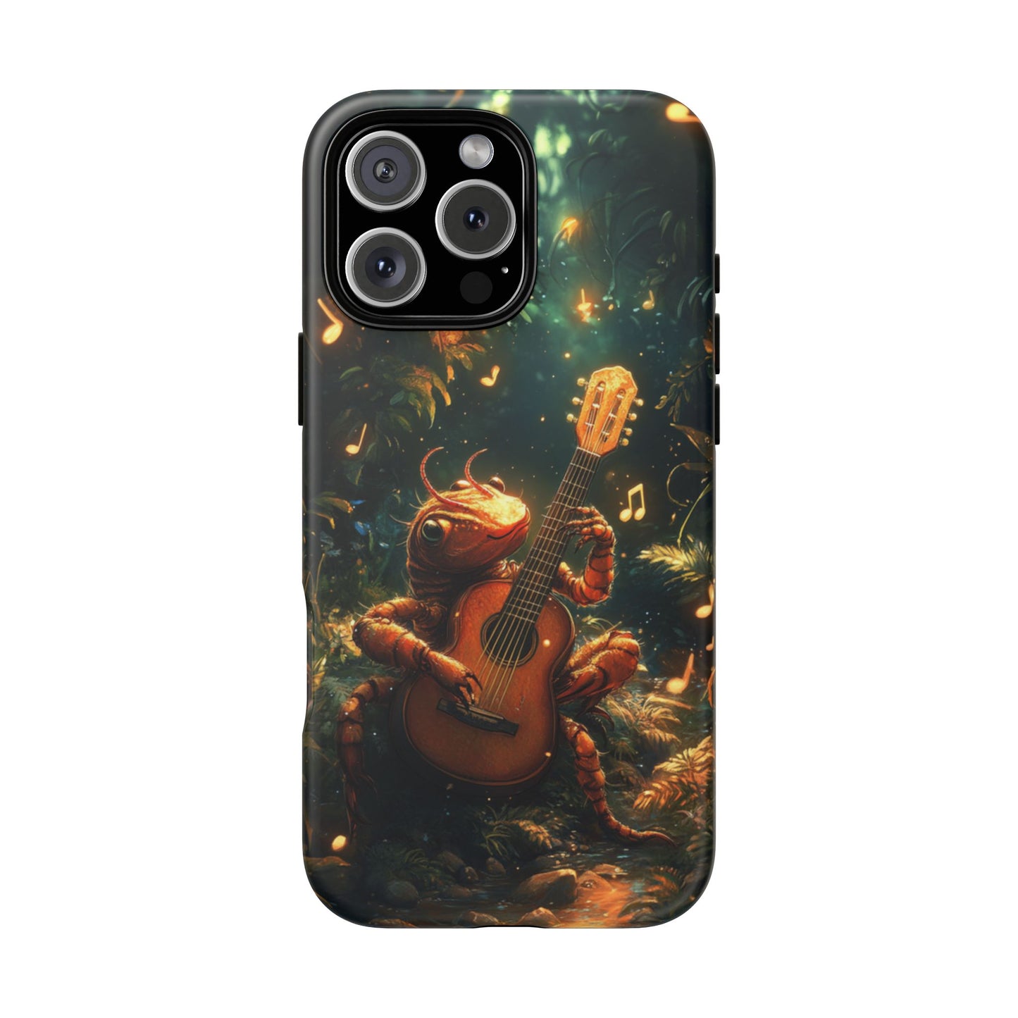 Serenade Forest Guitarist - Tough iPhone Case