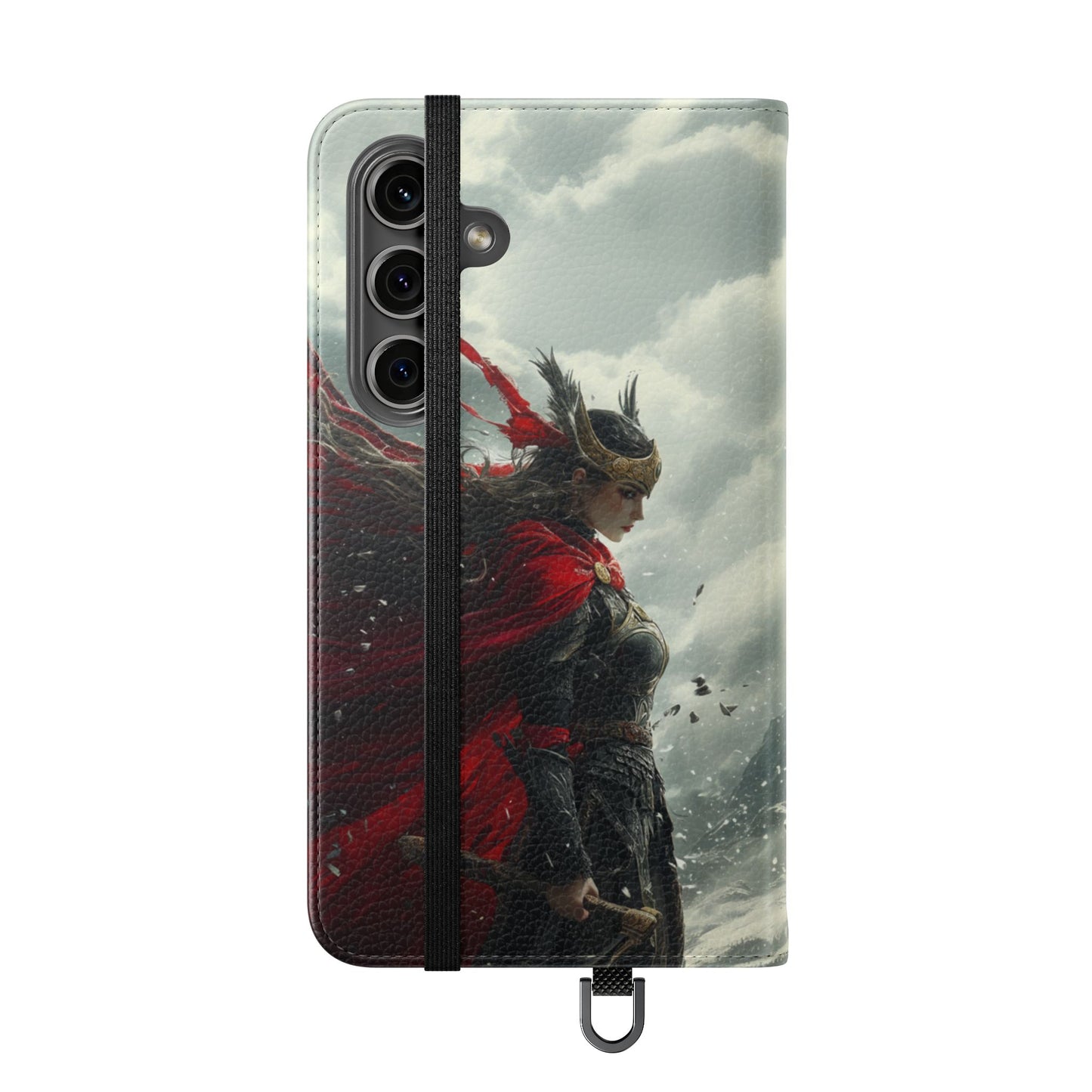 Freya Crimson Valkyrie - Wallet Flip Case