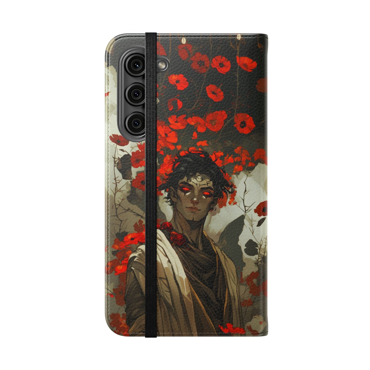 Zagreus Blood Poppies - Wallet Flip Case