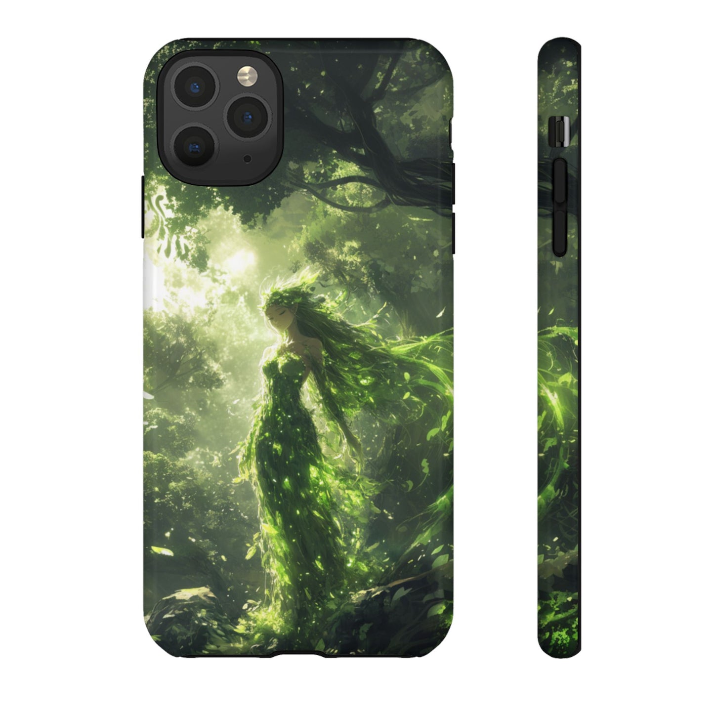 Verdant Forest Spirit - Tough iPhone Case