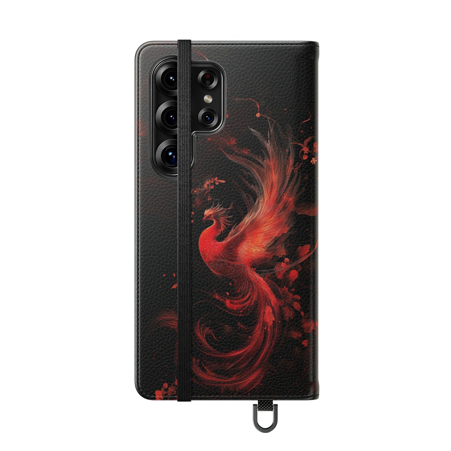 Crimson Phoenix - Wallet Flip Case