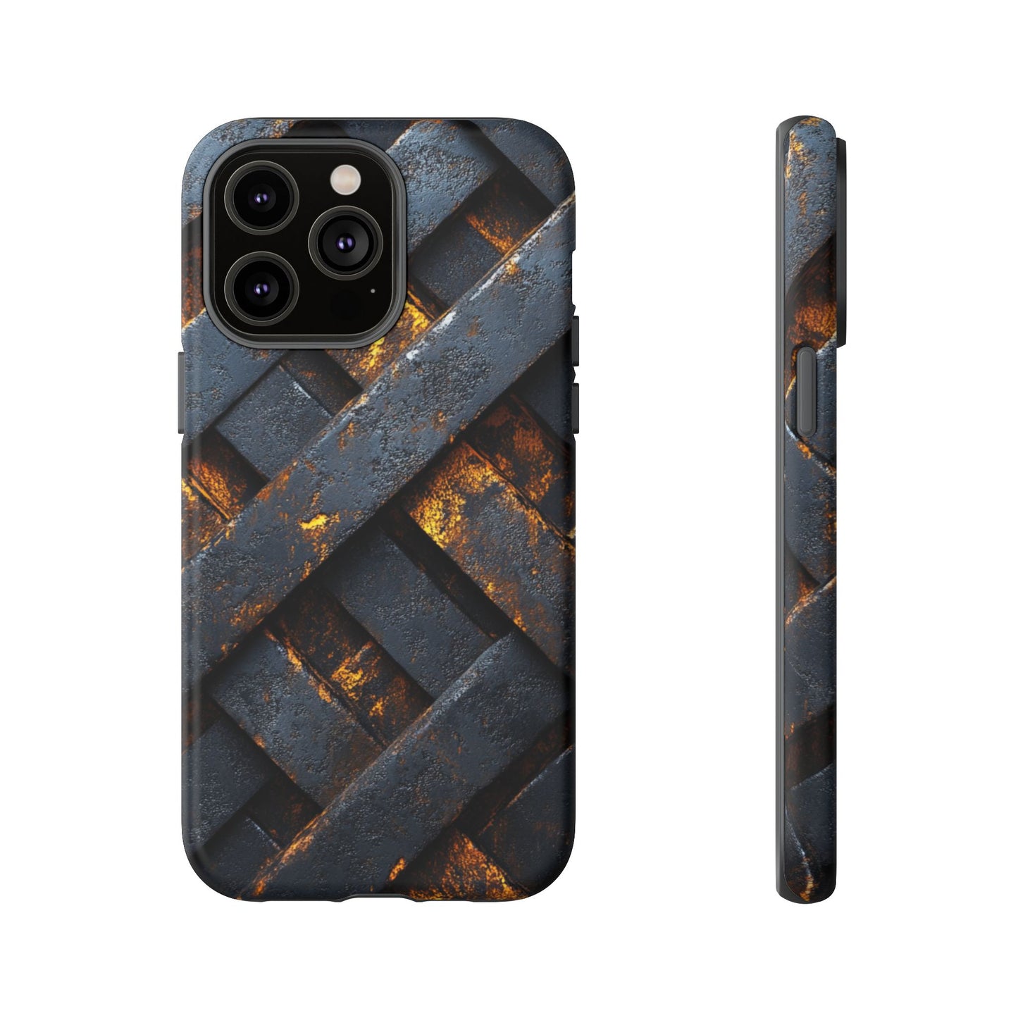 Geometric Interlocking Pattern Phone Case - iPhone, Google Pixel, Samsung Galaxy