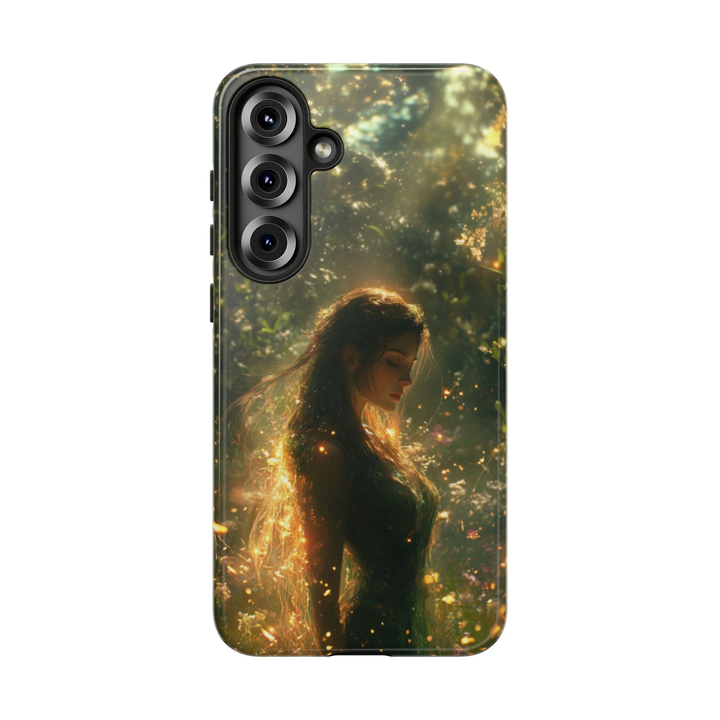 Forest Goddess Golden Light Meadow - Tough Samsung Galaxy Case