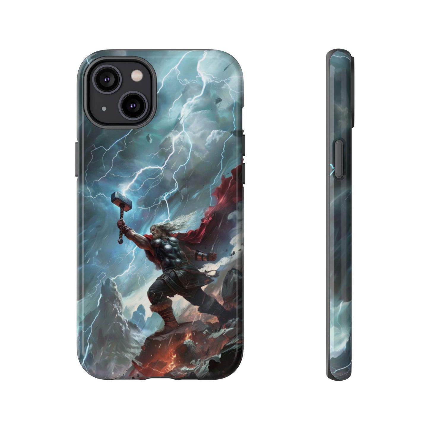 Thor Lightning Storm - Tough iPhone Case