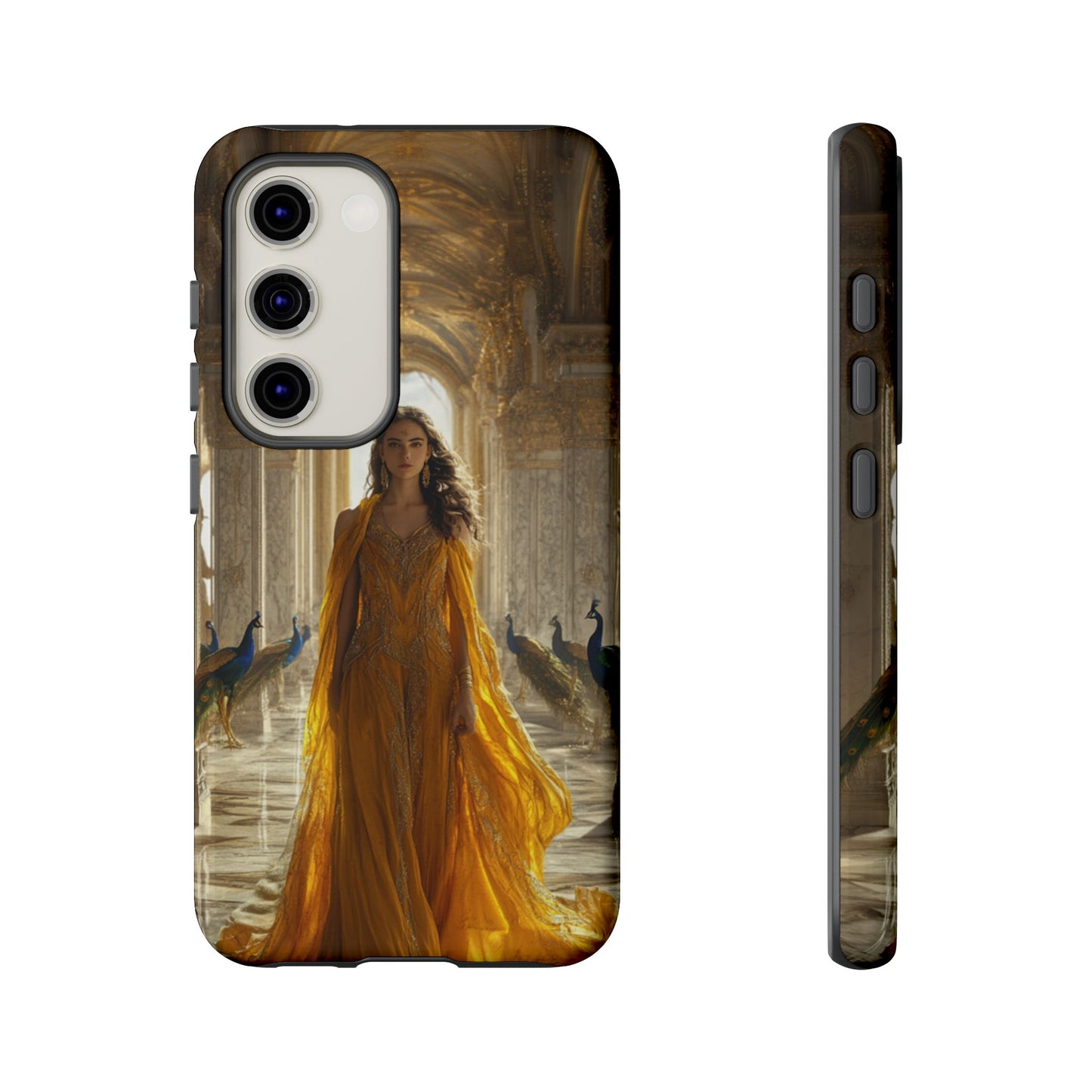 Hera Golden Palace Peacock Goddess - Tough Samsung Galaxy Case