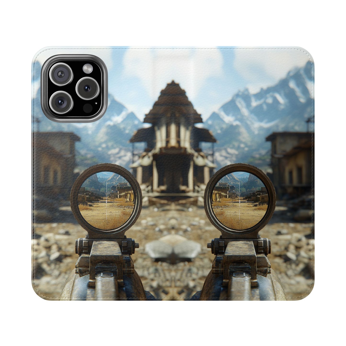 Desert Sniper Focus - Wallet Flip Case