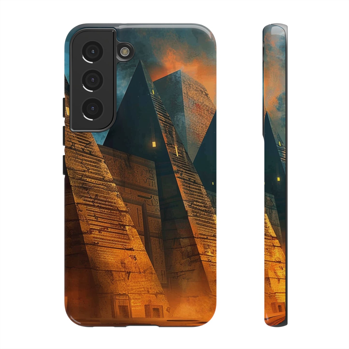 Ancient Egyptian Pyramids Sunset - Tough Samsung Galaxy Case