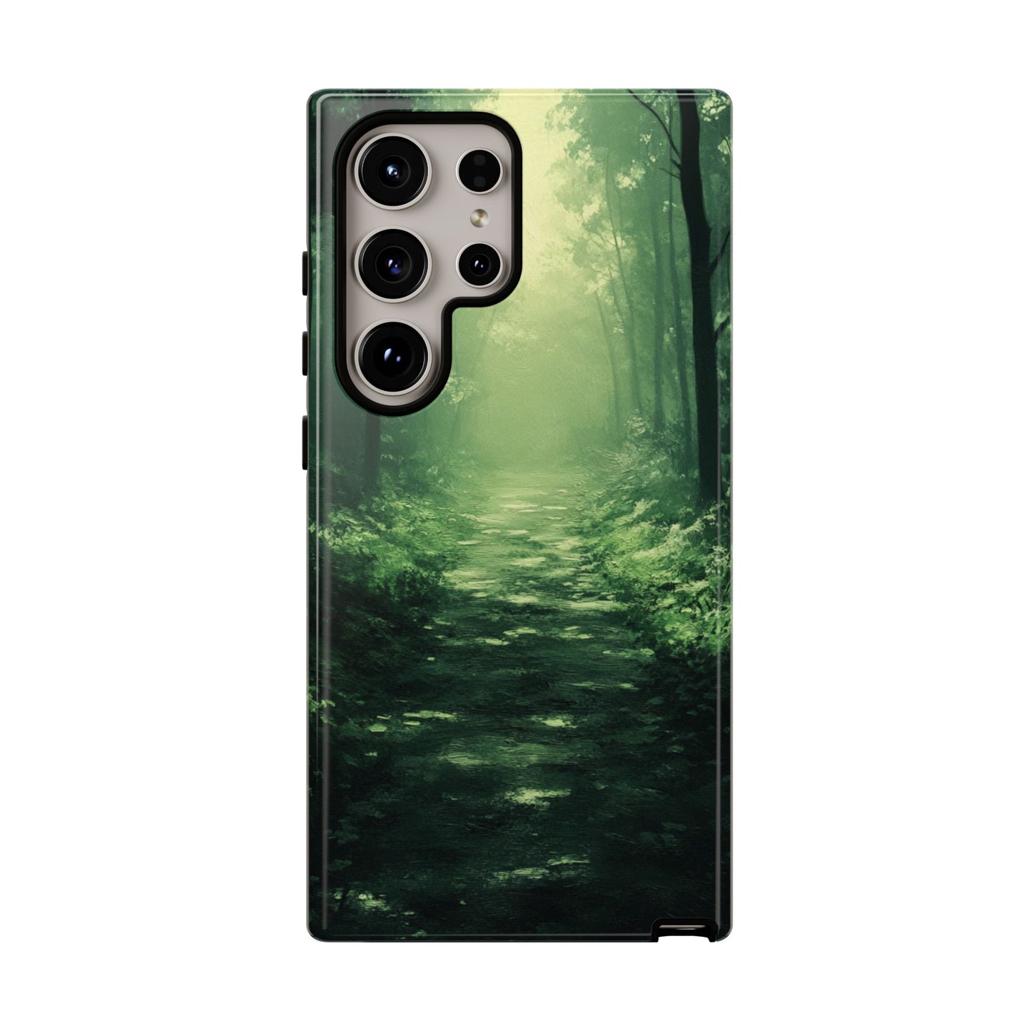 Emerald Mist Forest Path - Tough Samsung Galaxy Case