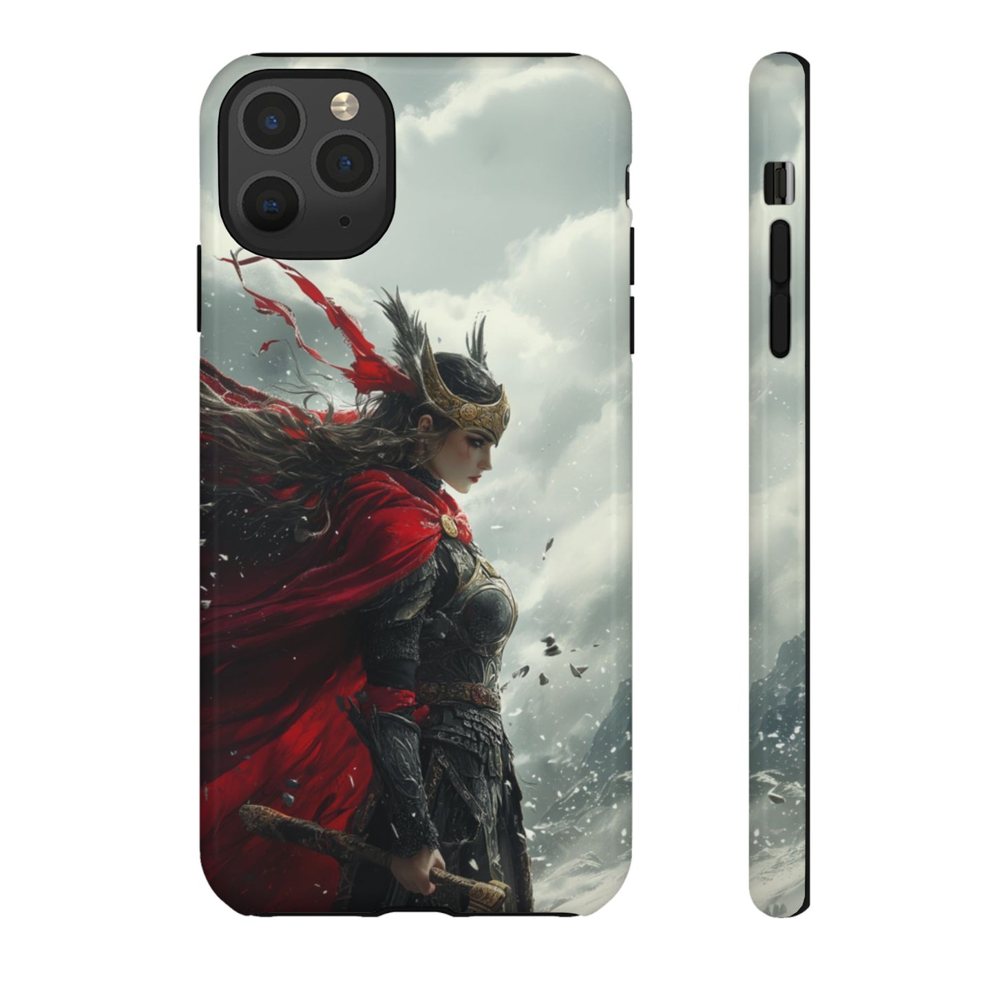 Freya Crimson Valkyrie - Tough iPhone Case