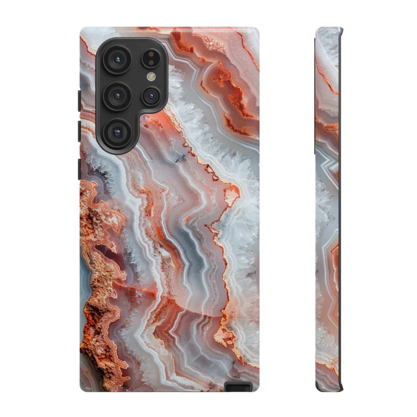 Rose Agate Currents – Tough Samsung Galaxy Case