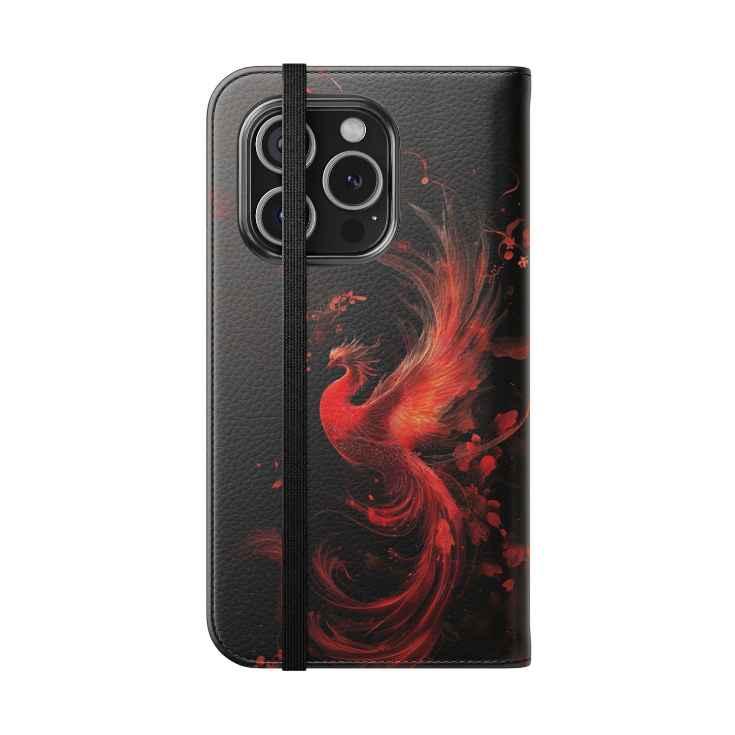 Crimson Phoenix - Wallet Flip Case