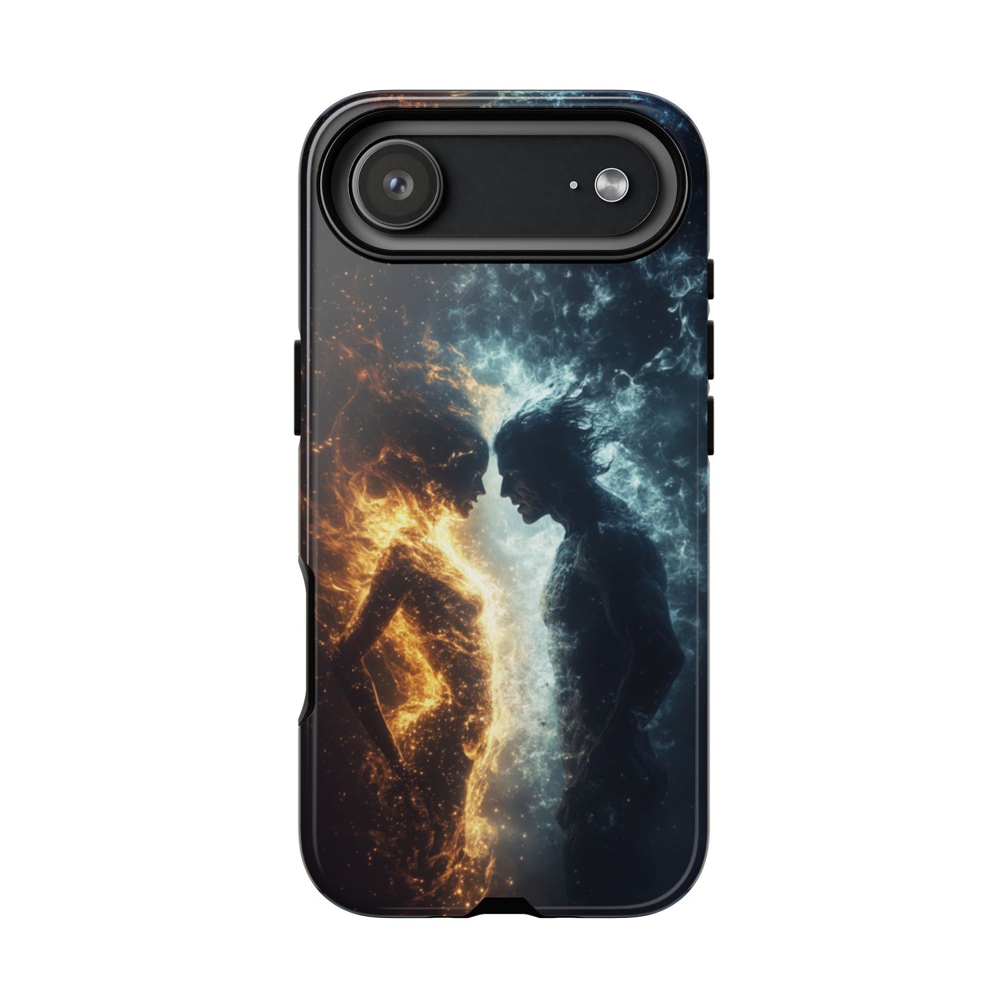 Fire & Frost Lovers - Tough iPhone Case
