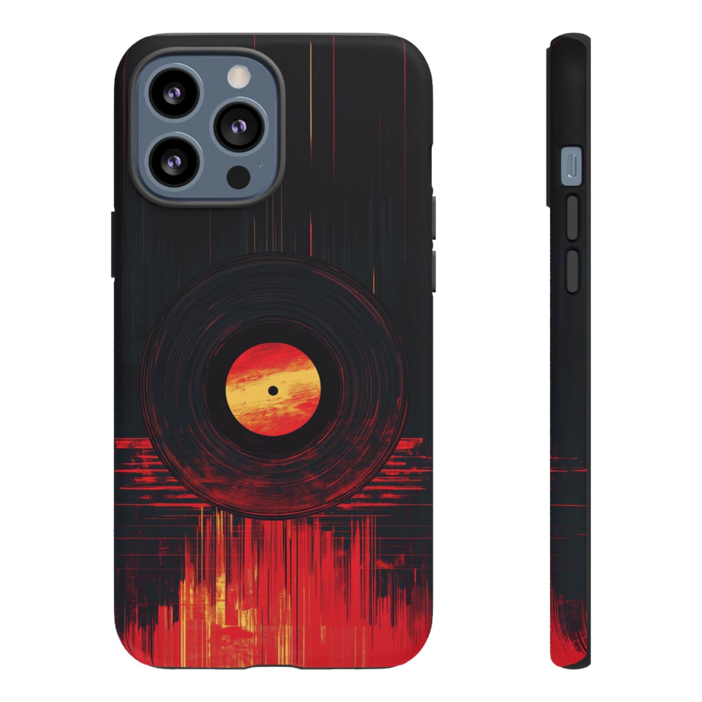 Retro Vinyl Record Phone Case - iPhone, Google Pixel, Samsung Galaxy