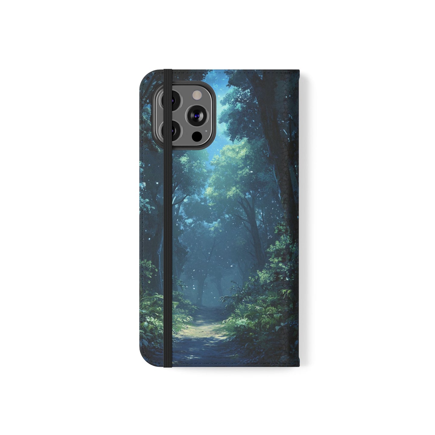 Mystical Forest Path - Wallet Flip Case