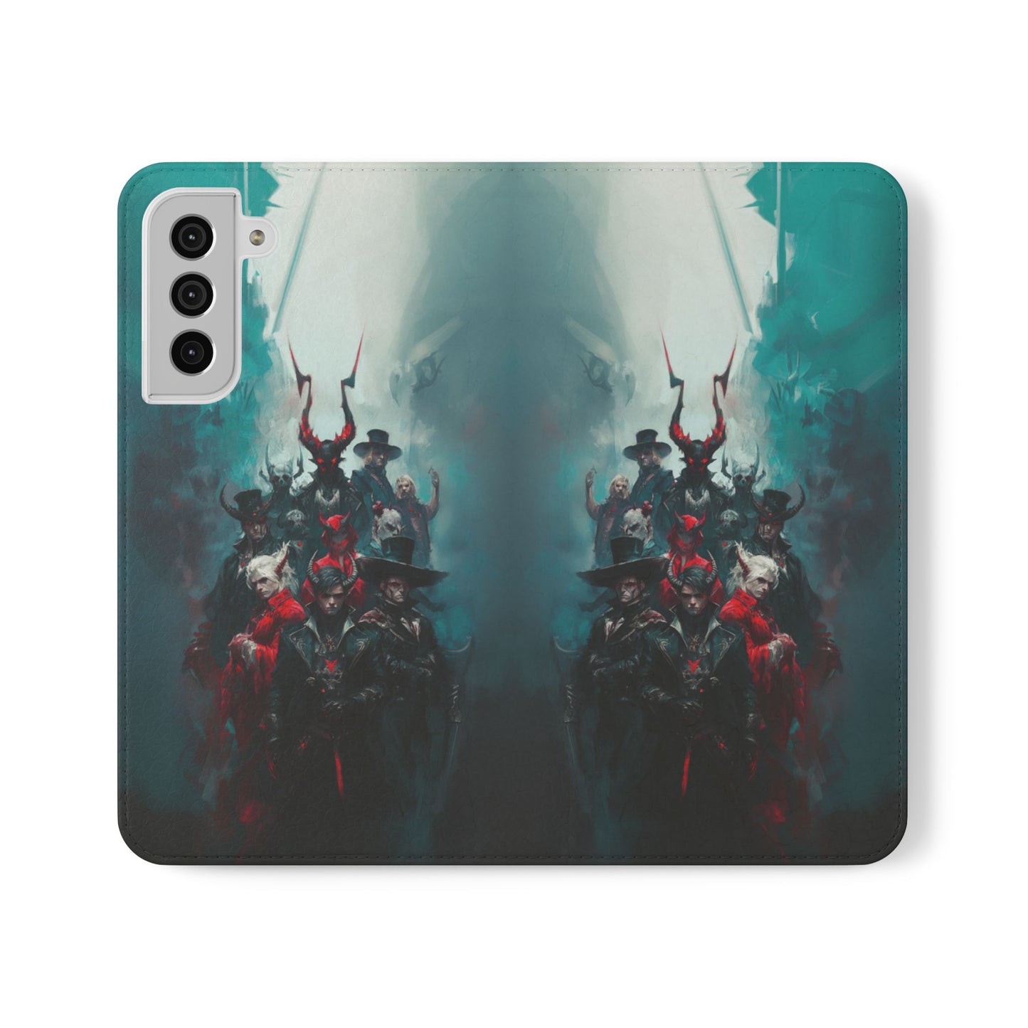 Dark Fantasy Demon Hunters - Wallet Flip Case