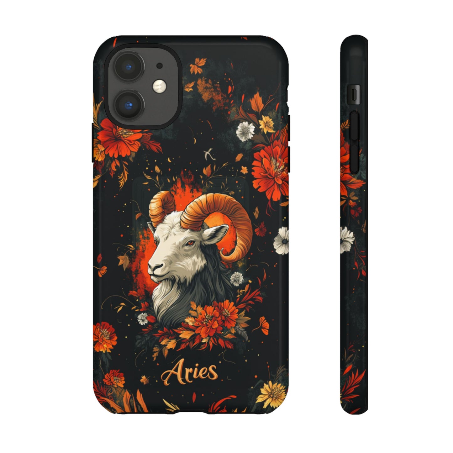 Aries Inferno Bloom Phone Case – iPhone, Google Pixel, Samsung Galaxy