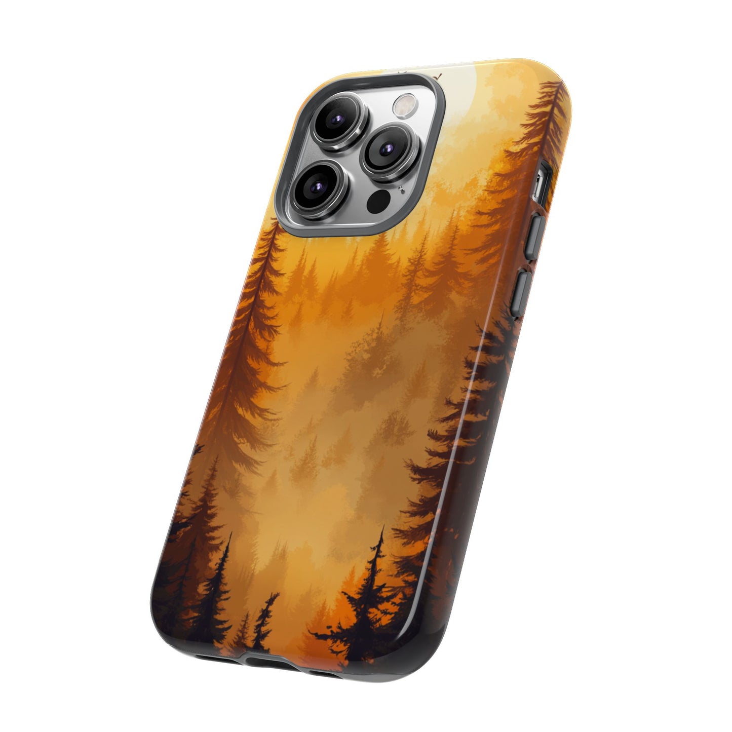 Golden Sunset Forest Phone Case - iPhone, Google Pixel, Samsung Galaxy