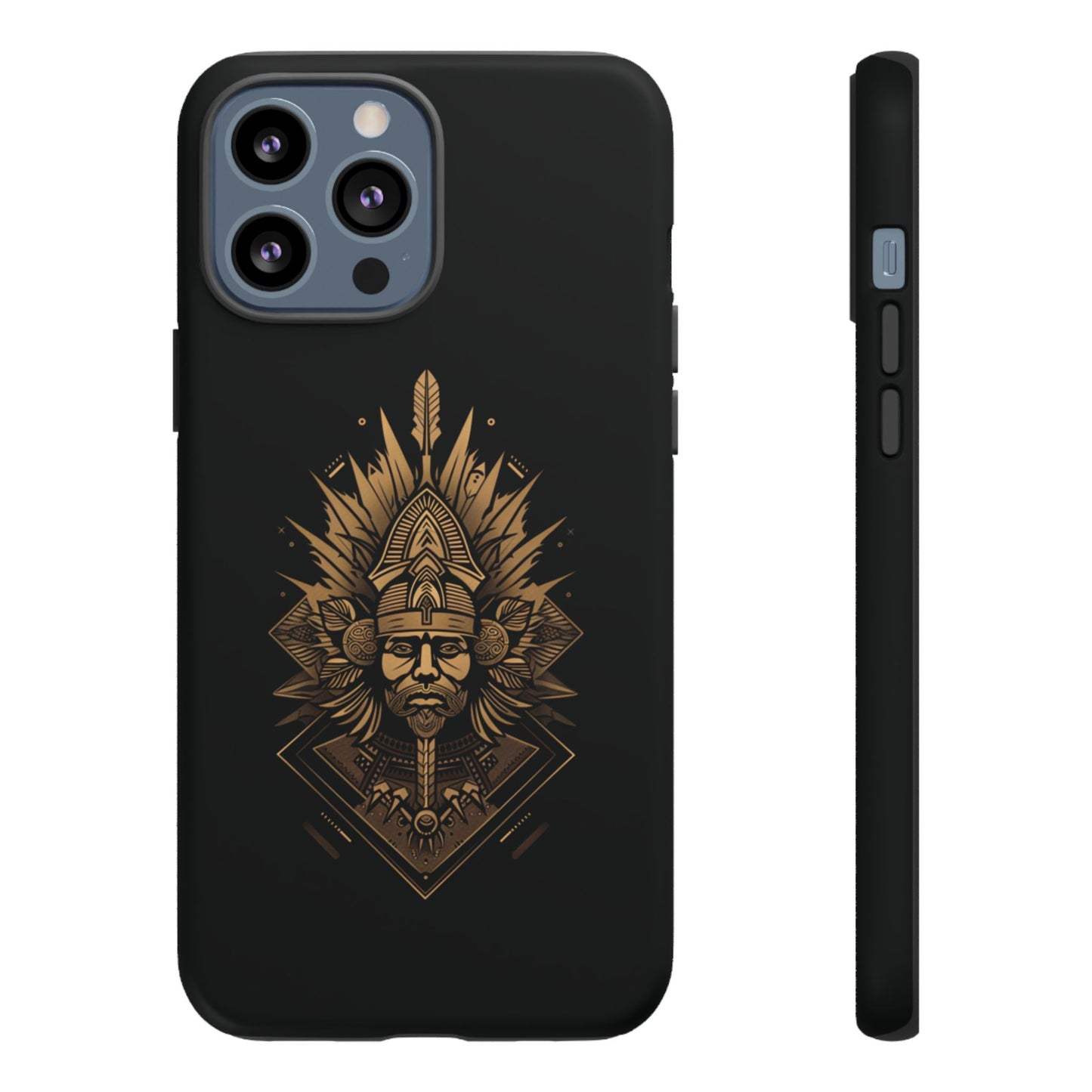 Golden Warrior Guardian - iPhone, Google Pixel, Samsung Galaxy