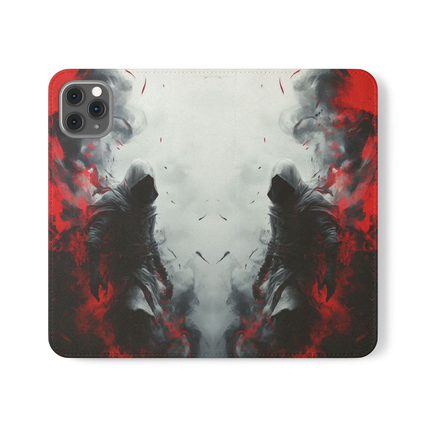 Crimson Shadow Assassin - Wallet Flip Case