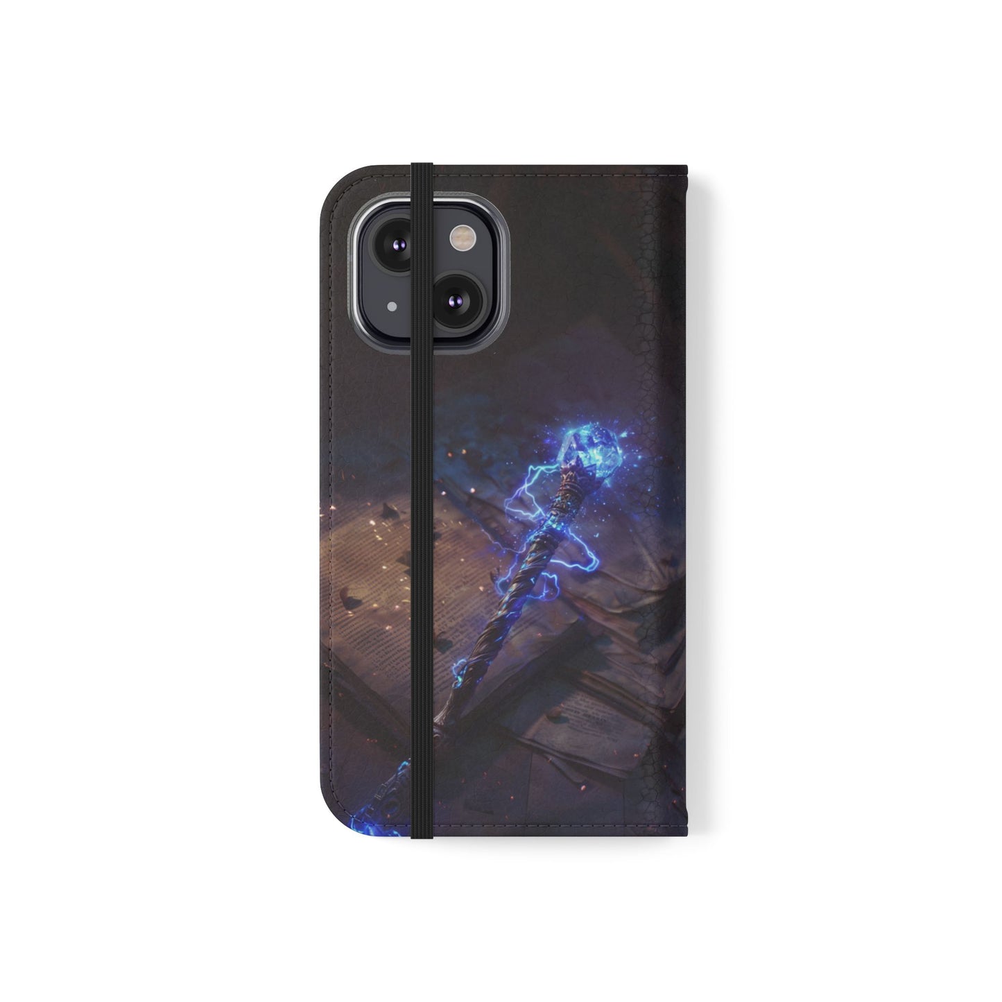 Lightning Staff - Wallet Flip Case