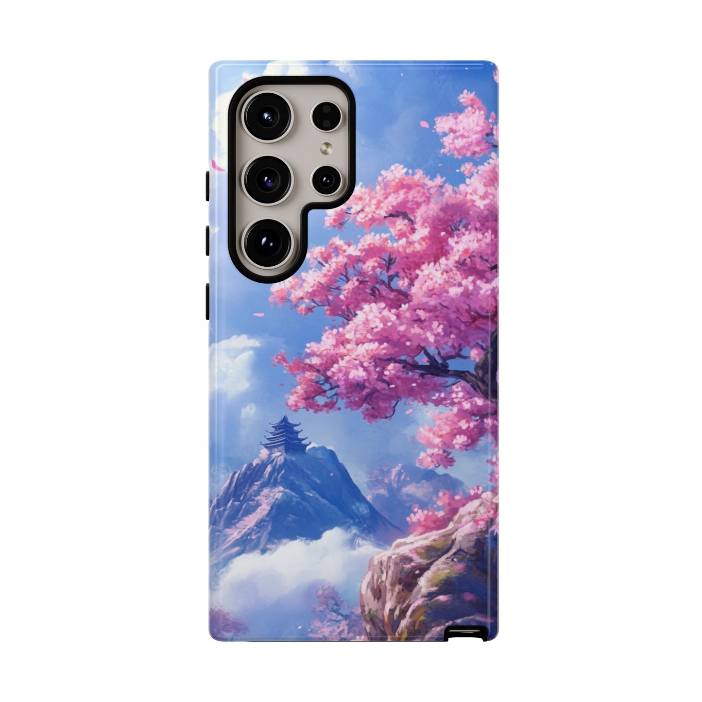 Sakura Sky Temple - Tough Samsung Galaxy Case