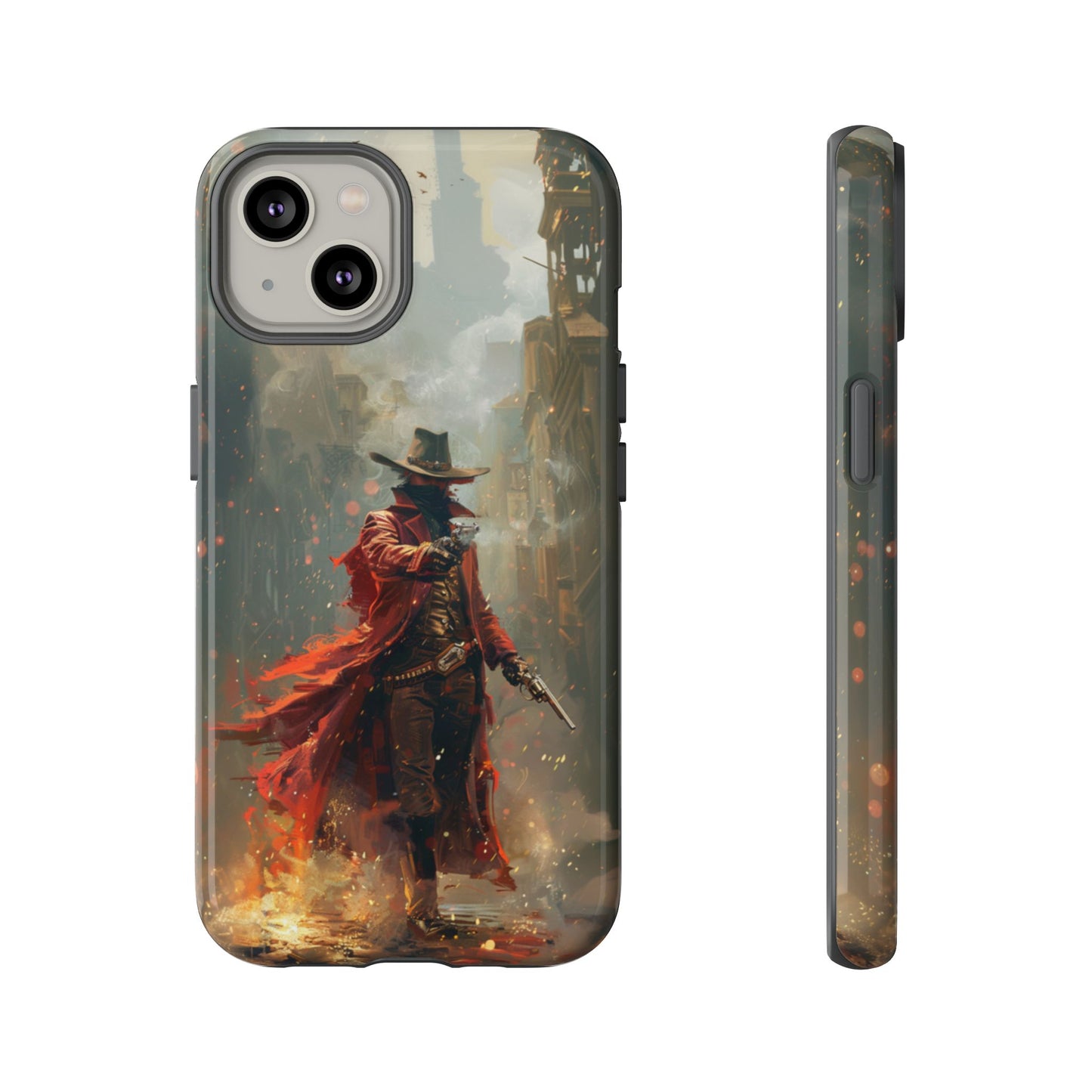 Crimson Gunslinger – Tough iPhone Case