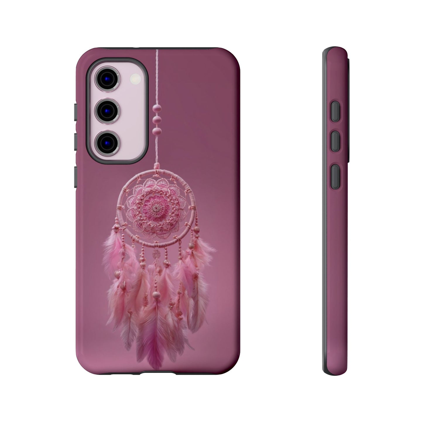 Pink Lace Dreamcatcher - Tough Samsung Galaxy Case