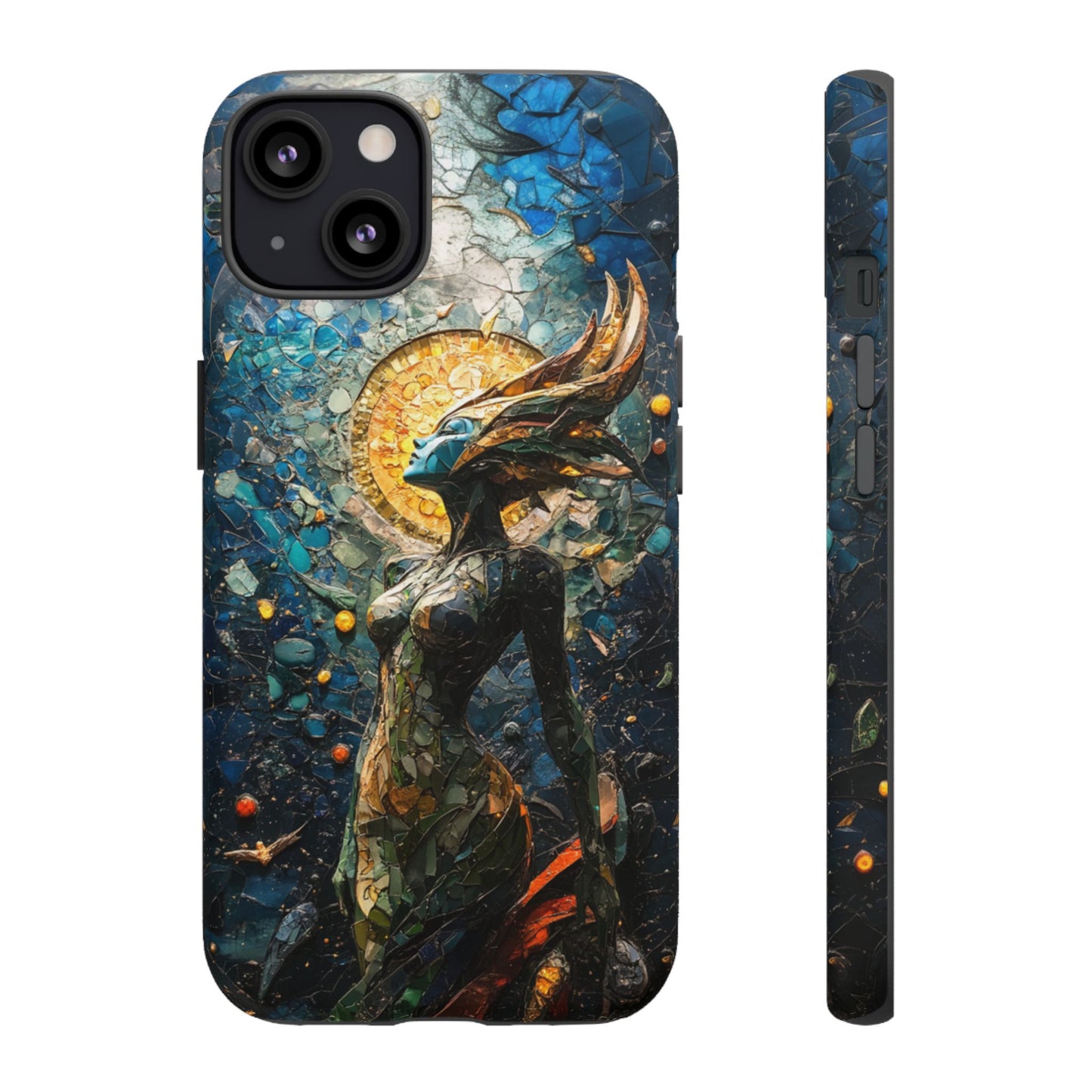 Ethereal Mosaic Goddess Phone Case - iPhone, Google Pixel, Samsung Galaxy