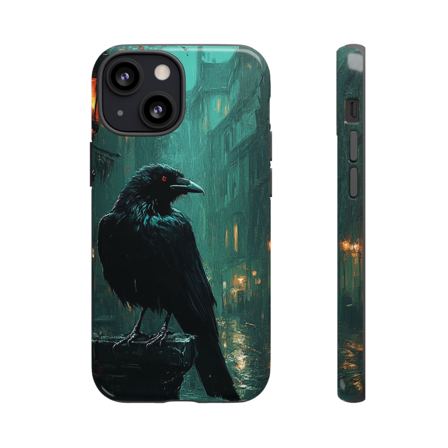 Victorian Raven - Tough iPhone Case