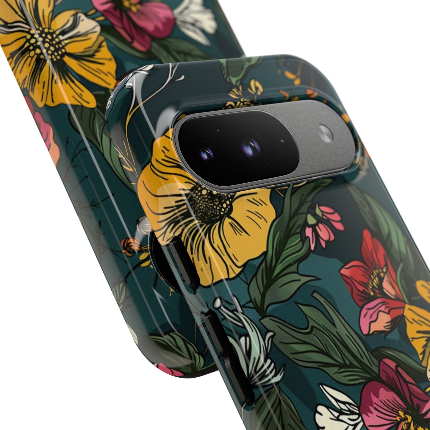 Vintage Floral Bloom – Tough Google Pixel Case