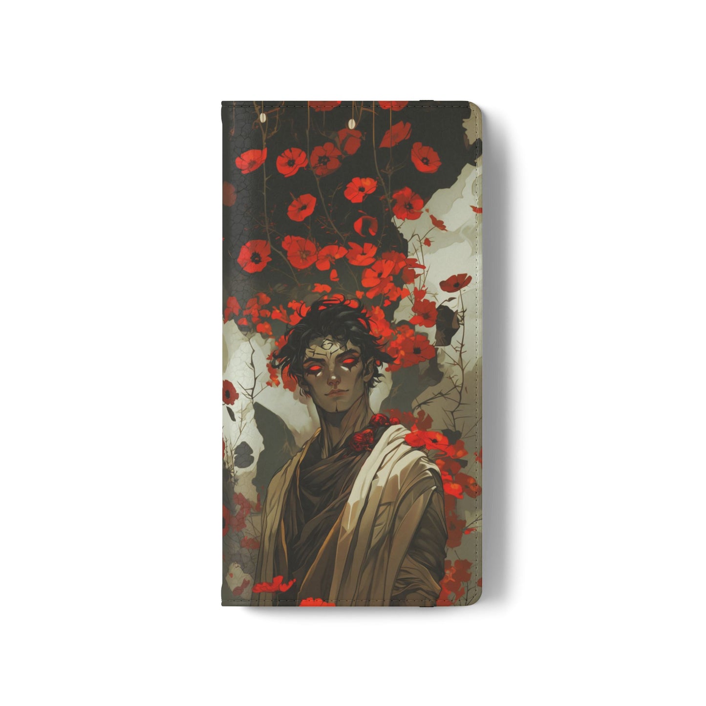 Zagreus Blood Poppies - Wallet Flip Case
