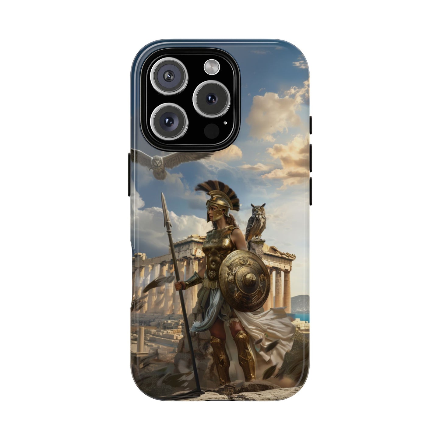 Athena Parthenon Valor - Tough iPhone Case