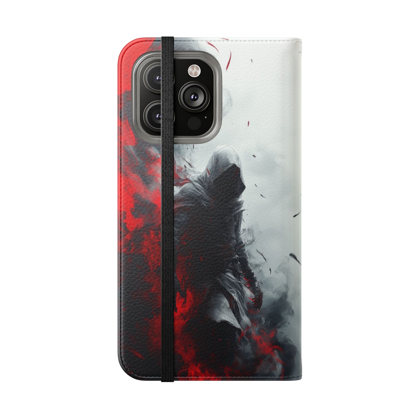 Crimson Shadow Assassin - Wallet Flip Case