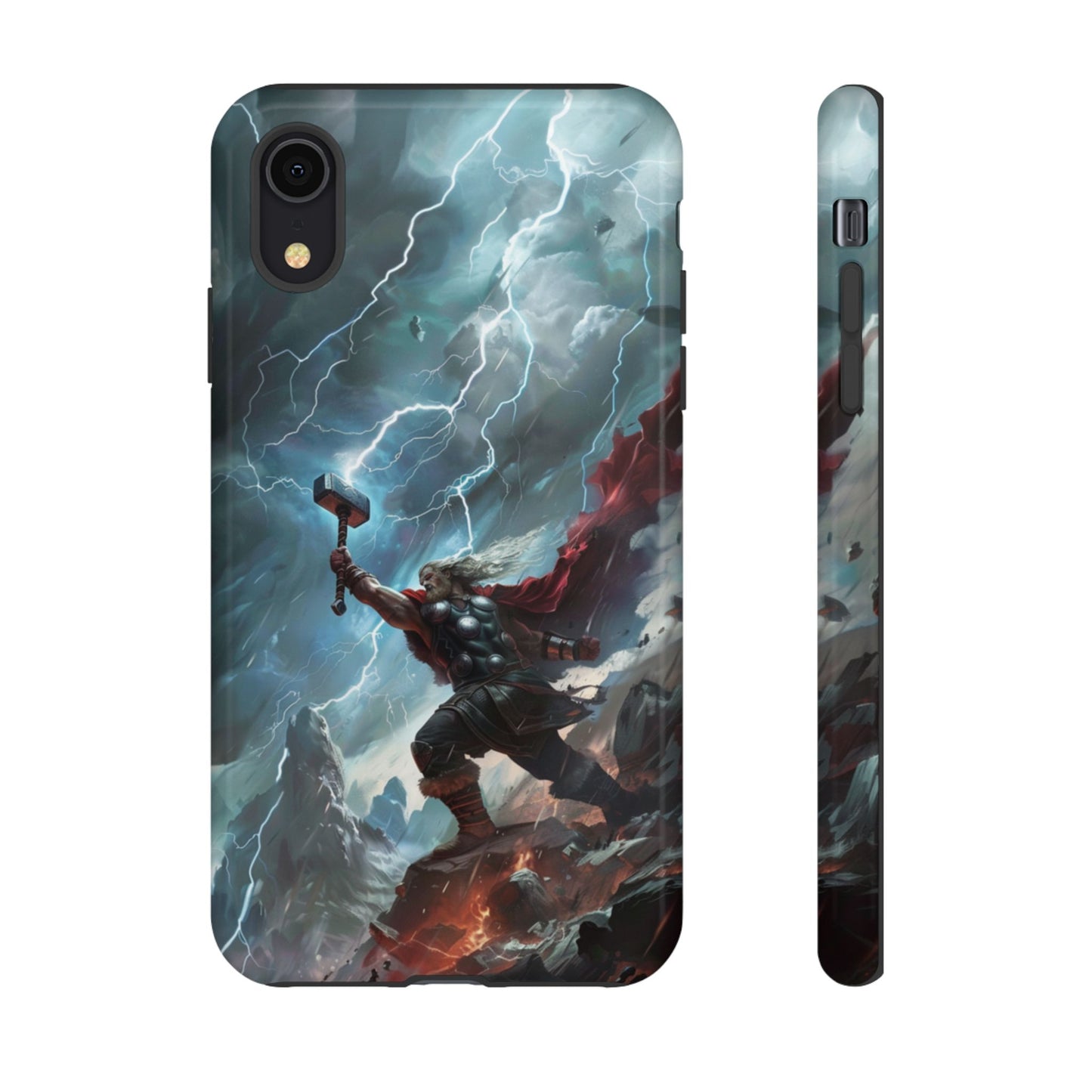 Thor Lightning Storm - Tough iPhone Case