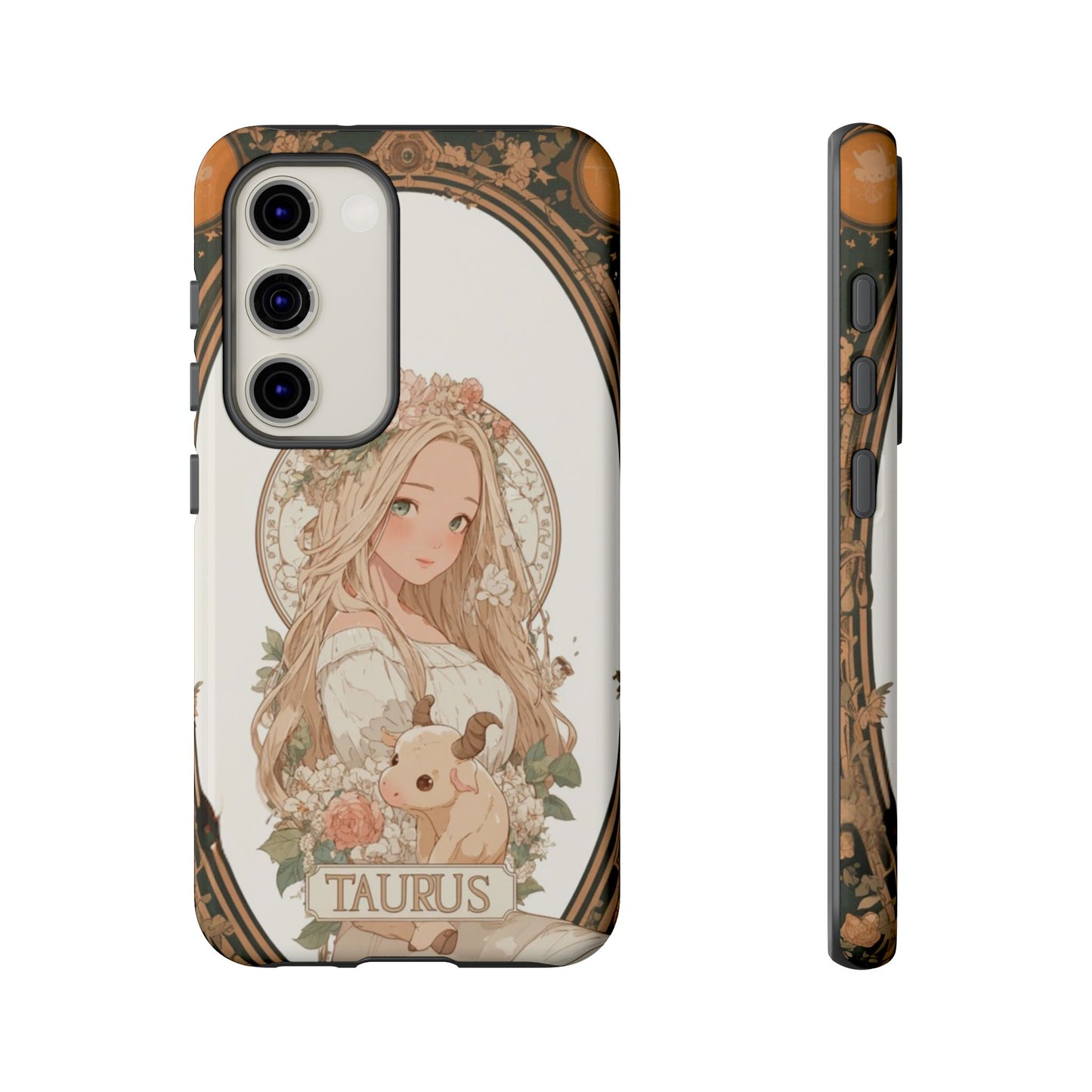 Taurus Floral Maiden - Tough Samsung Galaxy Case
