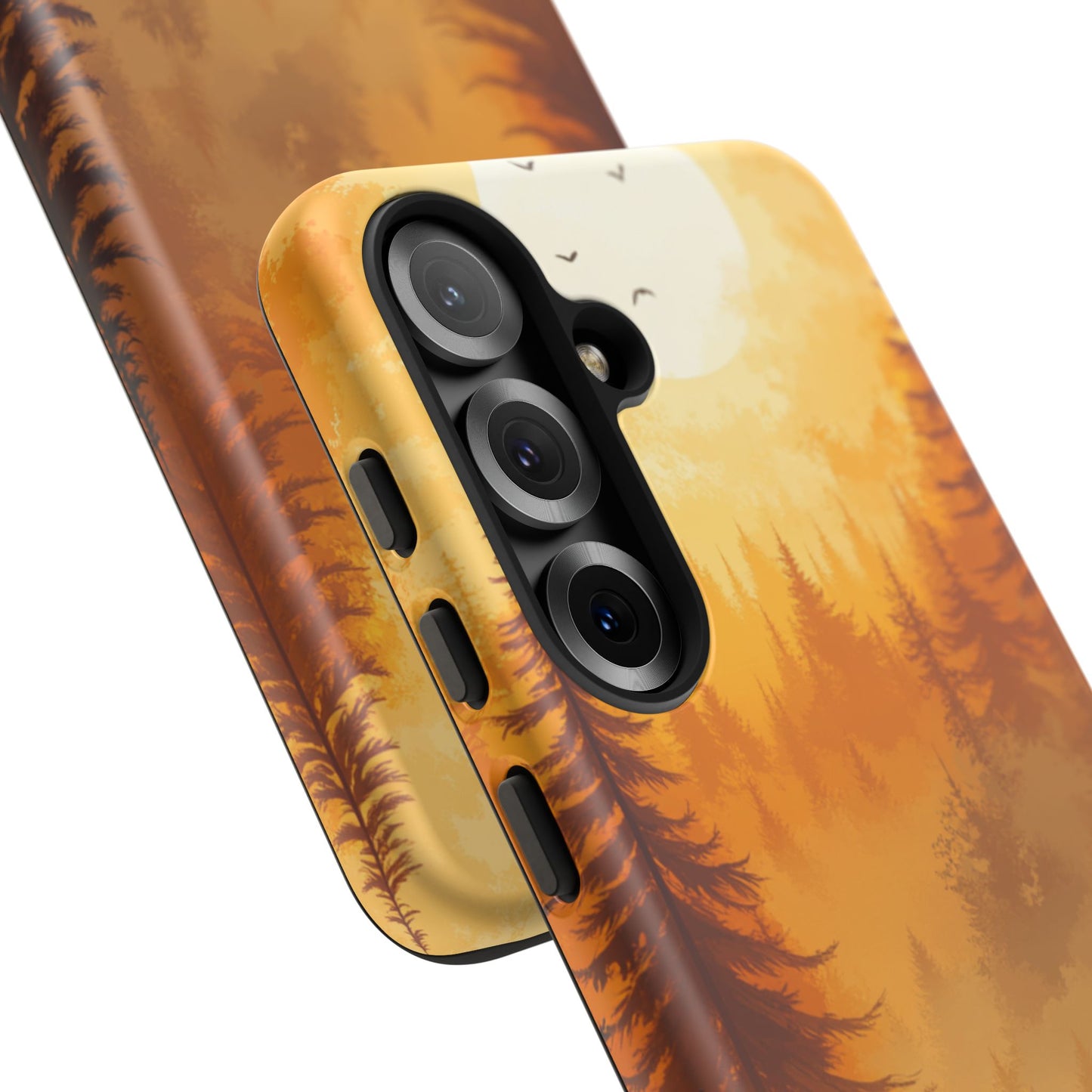 Golden Forest Silhouette – Tough Samsung Galaxy Case